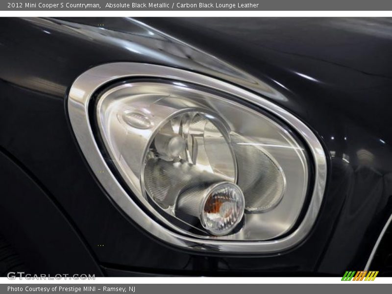 Absolute Black Metallic / Carbon Black Lounge Leather 2012 Mini Cooper S Countryman