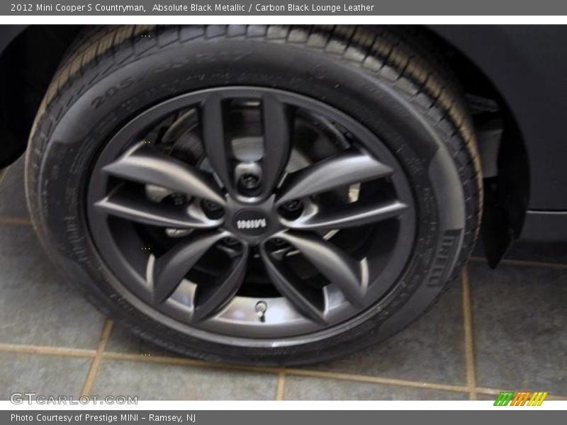 Absolute Black Metallic / Carbon Black Lounge Leather 2012 Mini Cooper S Countryman