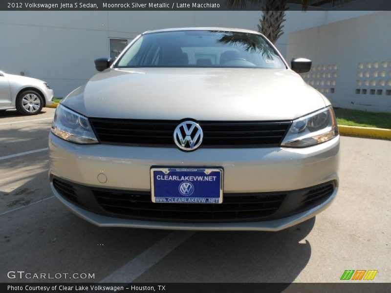 Moonrock Silver Metallic / Latte Macchiato 2012 Volkswagen Jetta S Sedan