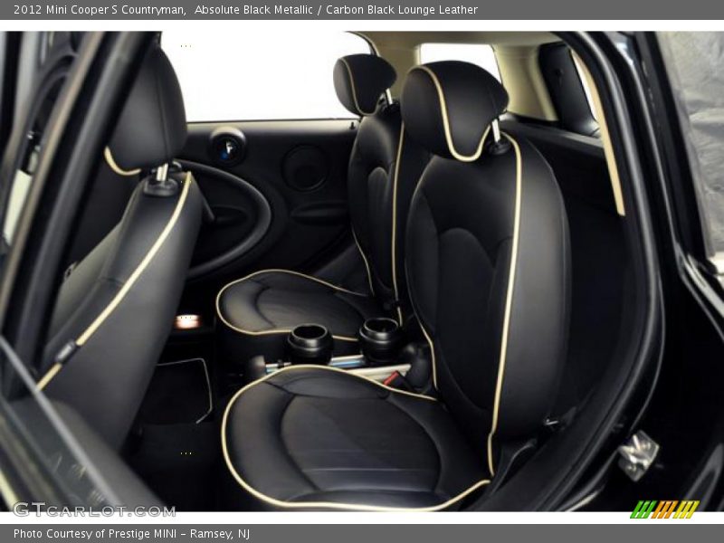 Absolute Black Metallic / Carbon Black Lounge Leather 2012 Mini Cooper S Countryman
