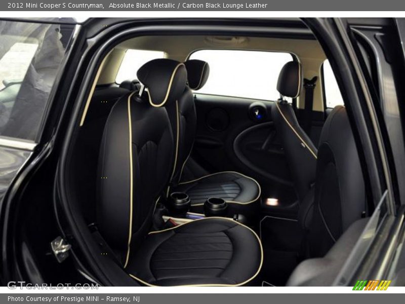 Absolute Black Metallic / Carbon Black Lounge Leather 2012 Mini Cooper S Countryman