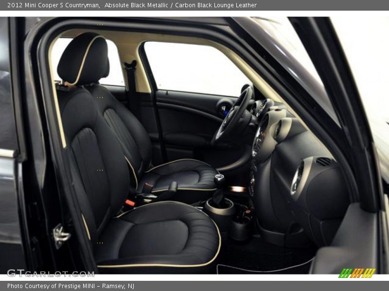 Absolute Black Metallic / Carbon Black Lounge Leather 2012 Mini Cooper S Countryman