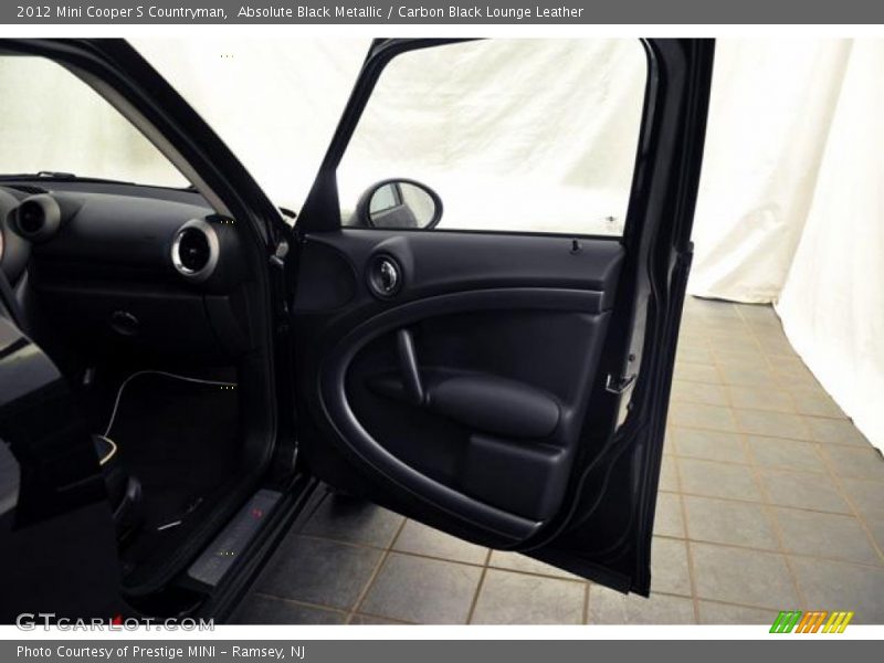 Absolute Black Metallic / Carbon Black Lounge Leather 2012 Mini Cooper S Countryman