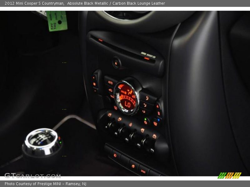 Absolute Black Metallic / Carbon Black Lounge Leather 2012 Mini Cooper S Countryman