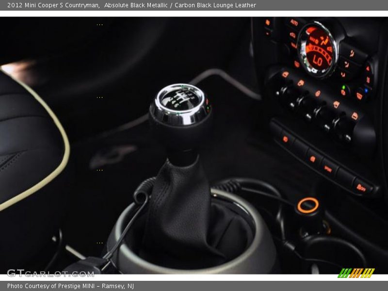 Absolute Black Metallic / Carbon Black Lounge Leather 2012 Mini Cooper S Countryman