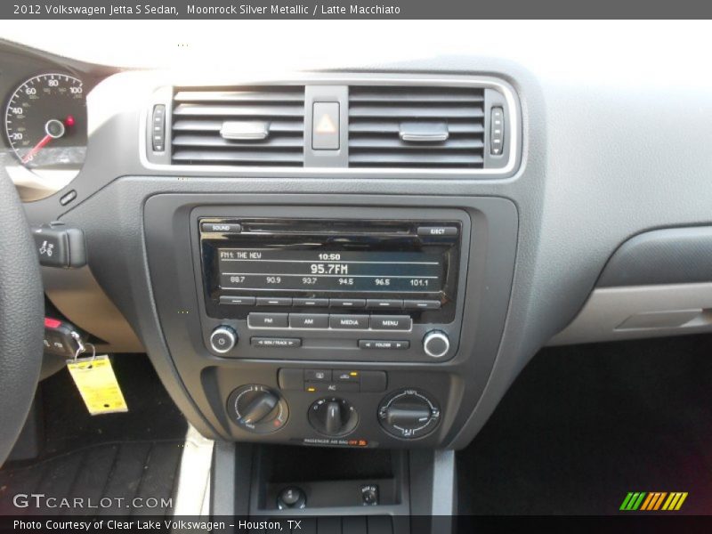Moonrock Silver Metallic / Latte Macchiato 2012 Volkswagen Jetta S Sedan