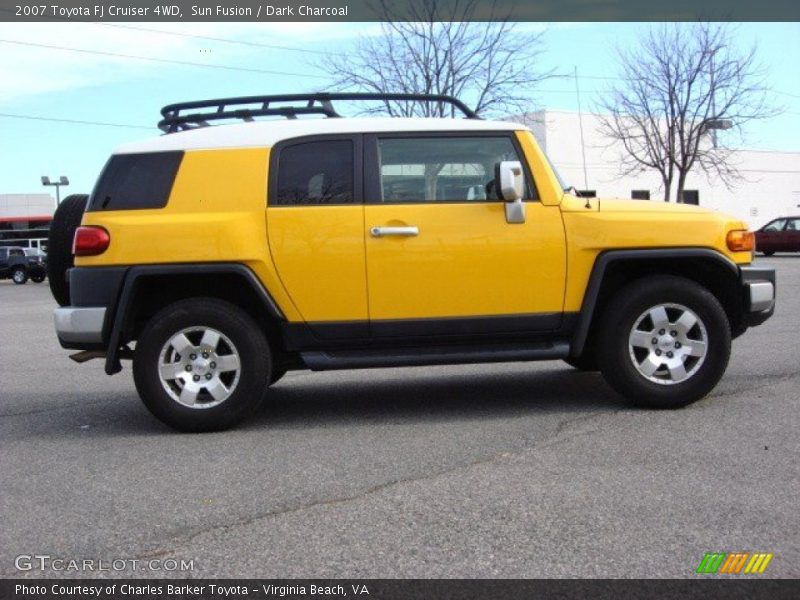 Sun Fusion / Dark Charcoal 2007 Toyota FJ Cruiser 4WD