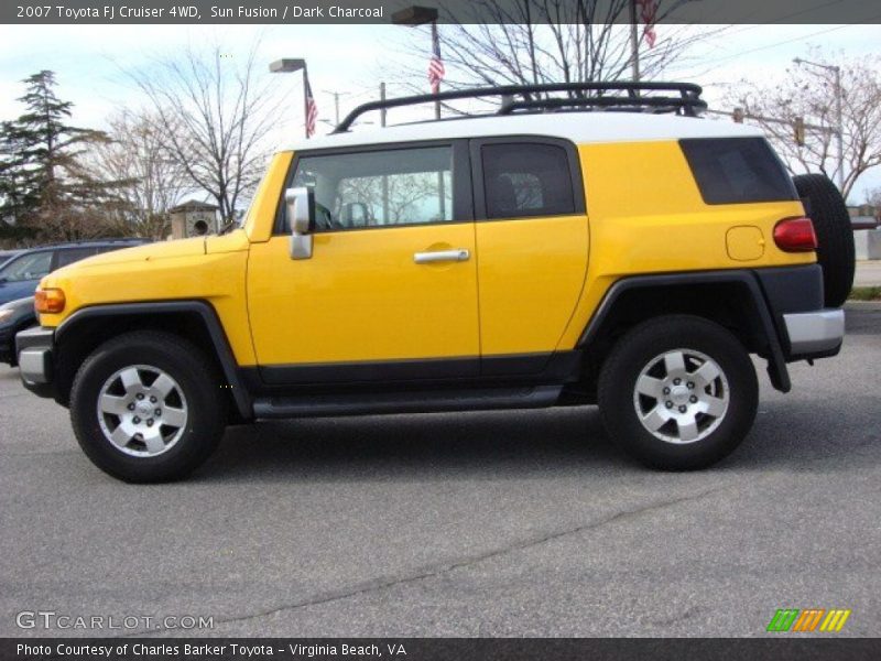 Sun Fusion / Dark Charcoal 2007 Toyota FJ Cruiser 4WD