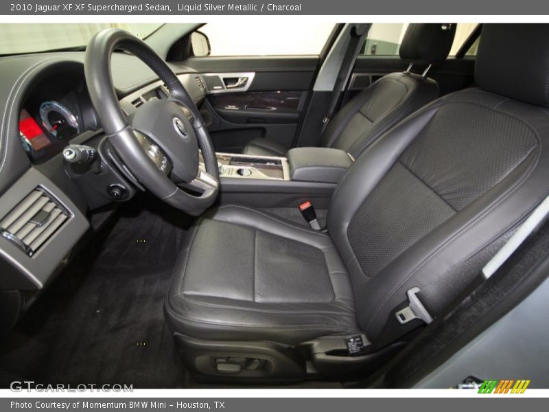  2010 XF XF Supercharged Sedan Charcoal Interior