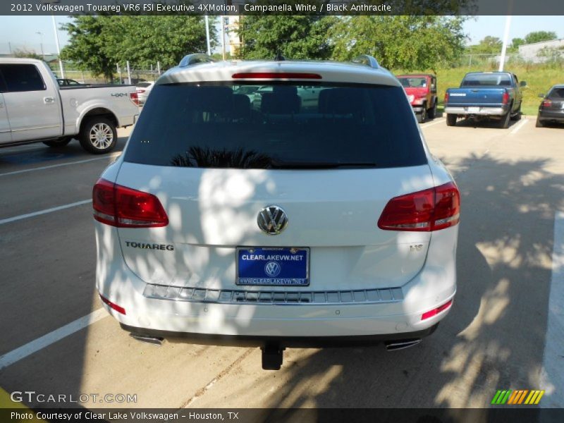 Campanella White / Black Anthracite 2012 Volkswagen Touareg VR6 FSI Executive 4XMotion