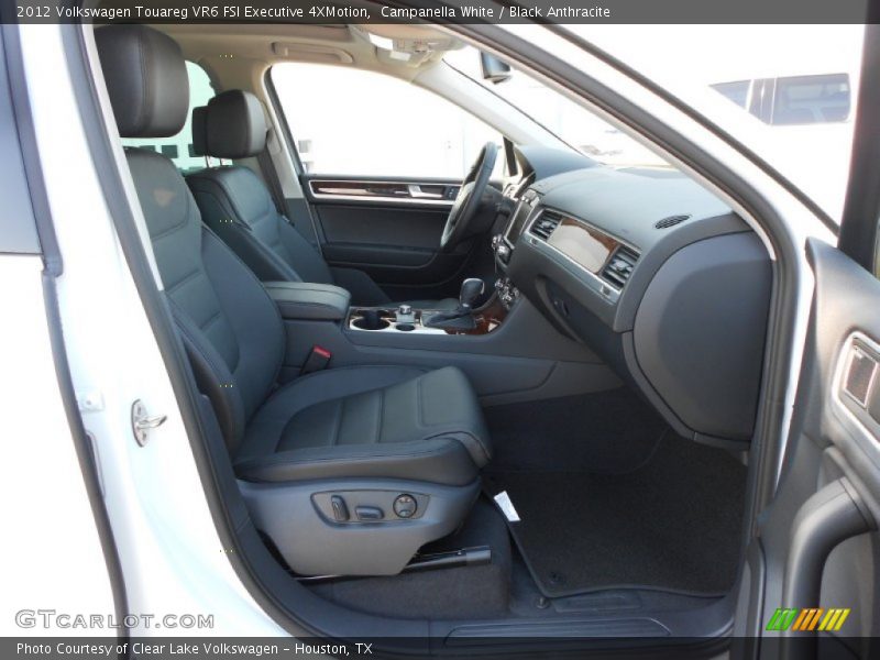  2012 Touareg VR6 FSI Executive 4XMotion Black Anthracite Interior