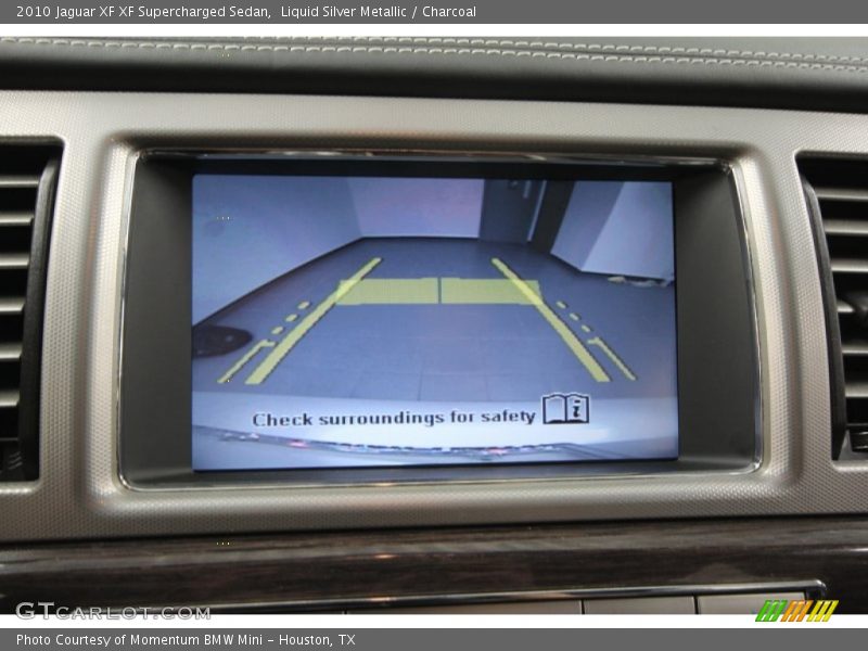 Liquid Silver Metallic / Charcoal 2010 Jaguar XF XF Supercharged Sedan