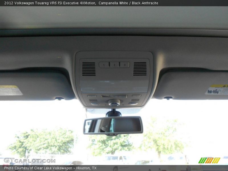 Campanella White / Black Anthracite 2012 Volkswagen Touareg VR6 FSI Executive 4XMotion