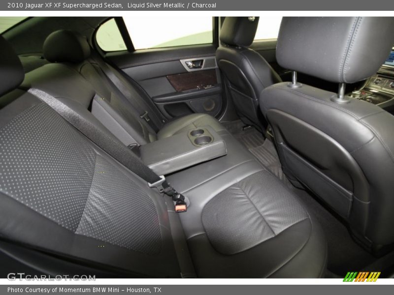 Liquid Silver Metallic / Charcoal 2010 Jaguar XF XF Supercharged Sedan