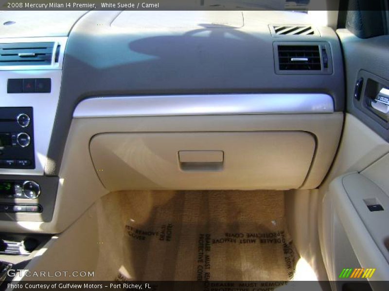 White Suede / Camel 2008 Mercury Milan I4 Premier