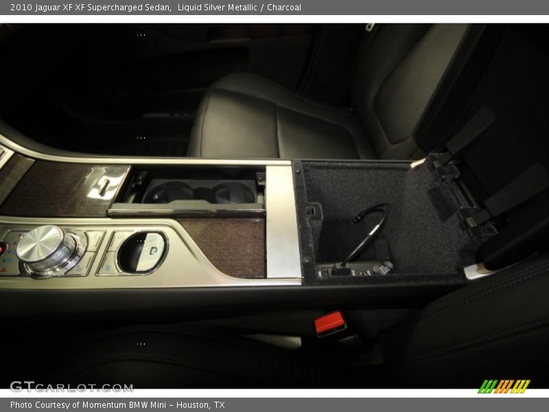 Liquid Silver Metallic / Charcoal 2010 Jaguar XF XF Supercharged Sedan