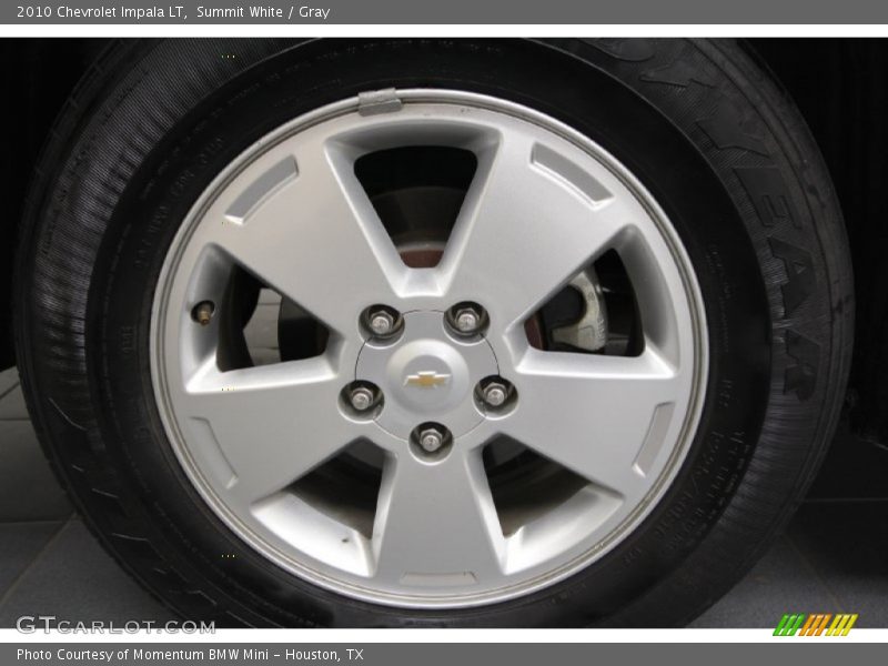 Summit White / Gray 2010 Chevrolet Impala LT