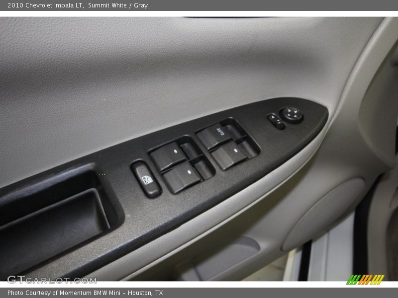 Summit White / Gray 2010 Chevrolet Impala LT