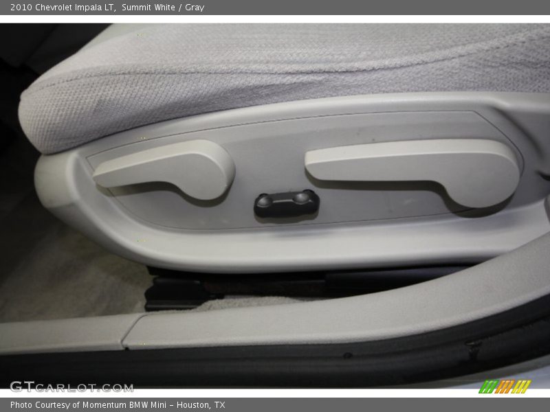 Summit White / Gray 2010 Chevrolet Impala LT