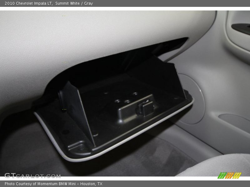 Summit White / Gray 2010 Chevrolet Impala LT