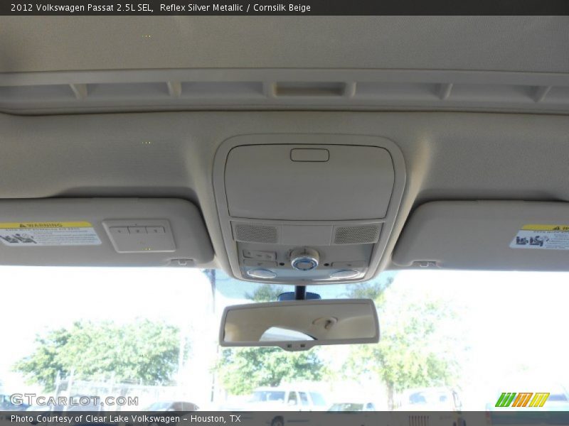 Reflex Silver Metallic / Cornsilk Beige 2012 Volkswagen Passat 2.5L SEL