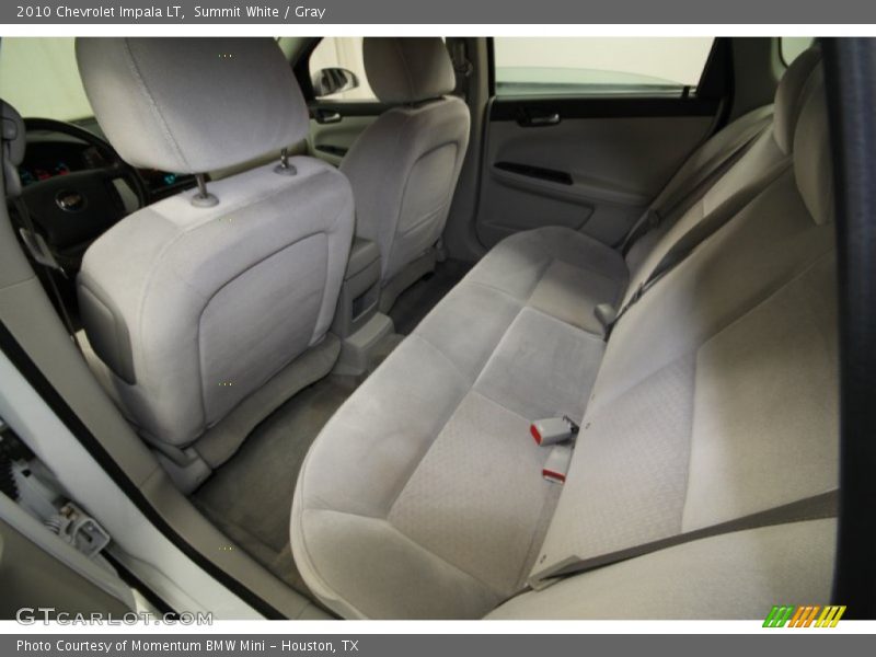 Summit White / Gray 2010 Chevrolet Impala LT