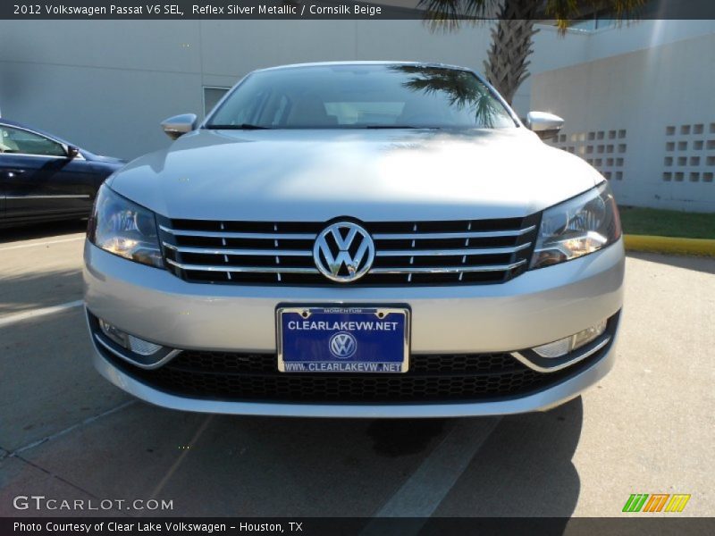 Reflex Silver Metallic / Cornsilk Beige 2012 Volkswagen Passat V6 SEL