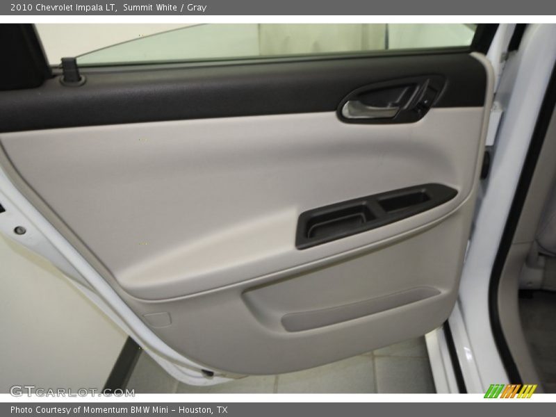 Summit White / Gray 2010 Chevrolet Impala LT
