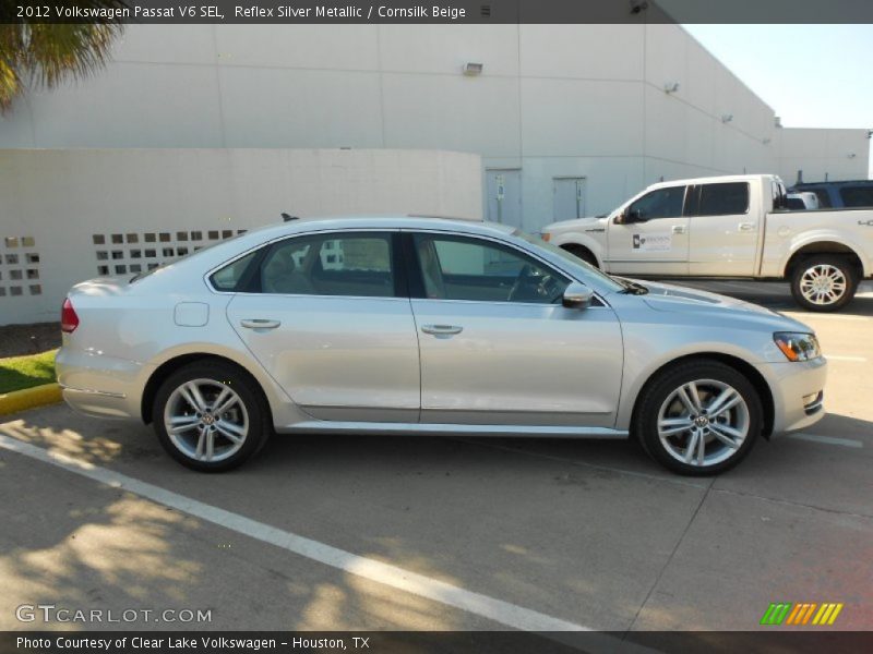 Reflex Silver Metallic / Cornsilk Beige 2012 Volkswagen Passat V6 SEL
