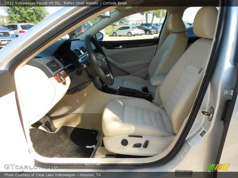 Reflex Silver Metallic / Cornsilk Beige 2012 Volkswagen Passat V6 SEL