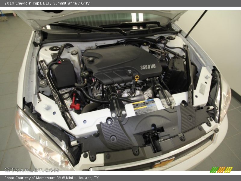Summit White / Gray 2010 Chevrolet Impala LT