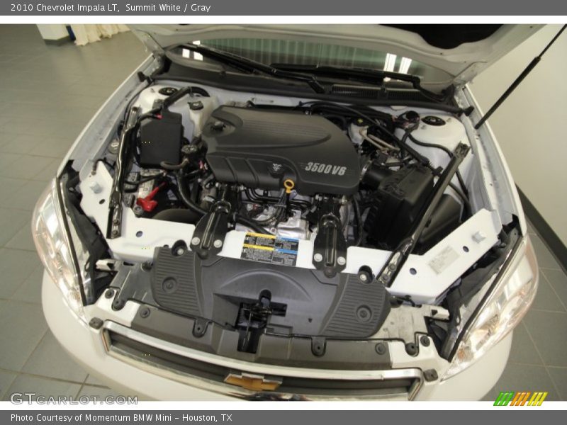 Summit White / Gray 2010 Chevrolet Impala LT
