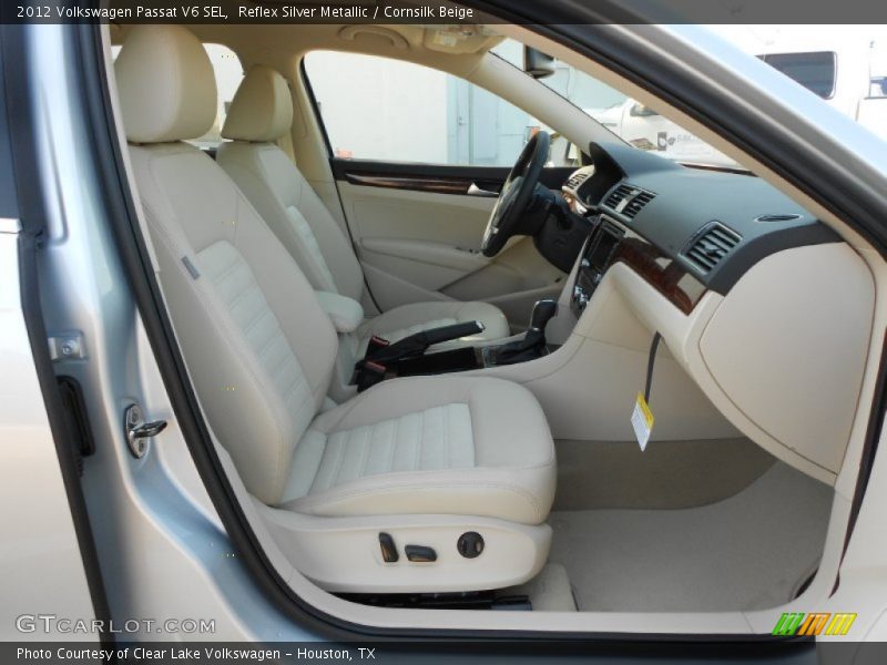 Reflex Silver Metallic / Cornsilk Beige 2012 Volkswagen Passat V6 SEL