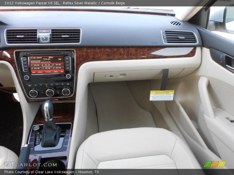 Reflex Silver Metallic / Cornsilk Beige 2012 Volkswagen Passat V6 SEL