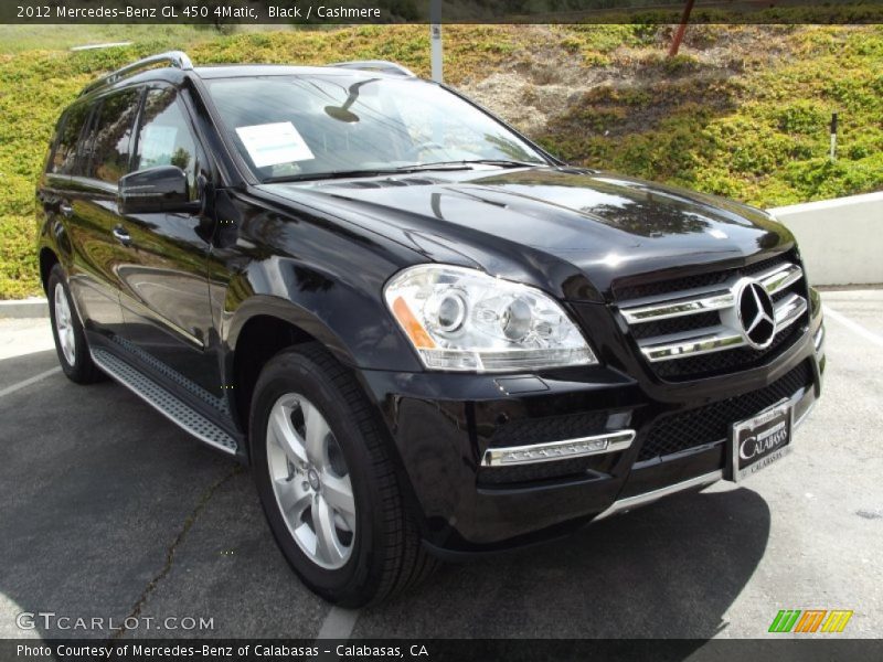 Black / Cashmere 2012 Mercedes-Benz GL 450 4Matic