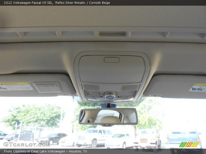 Reflex Silver Metallic / Cornsilk Beige 2012 Volkswagen Passat V6 SEL