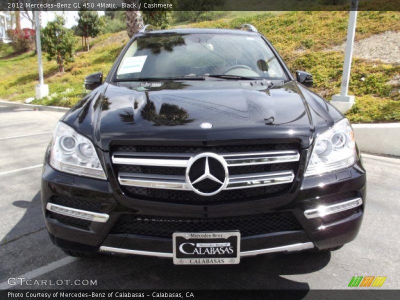 Black / Cashmere 2012 Mercedes-Benz GL 450 4Matic