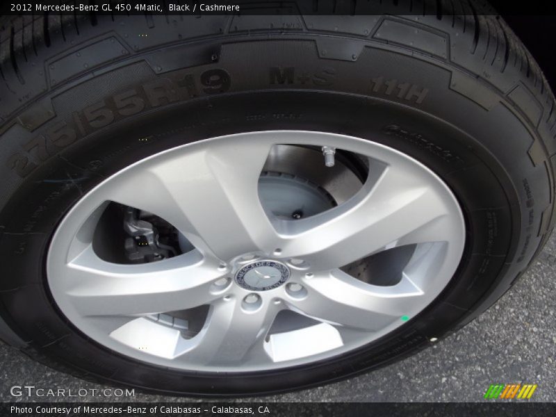 Black / Cashmere 2012 Mercedes-Benz GL 450 4Matic