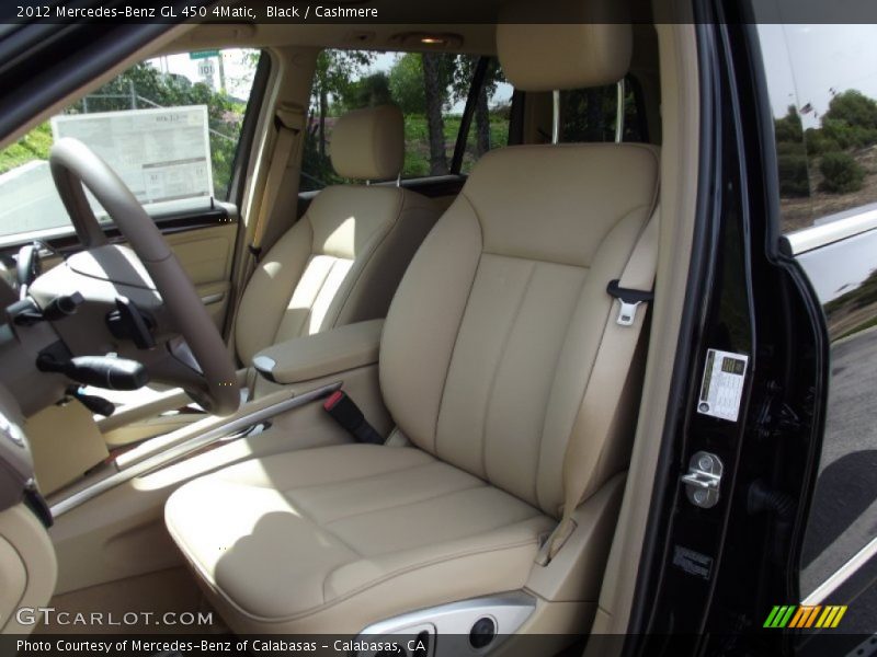 Black / Cashmere 2012 Mercedes-Benz GL 450 4Matic