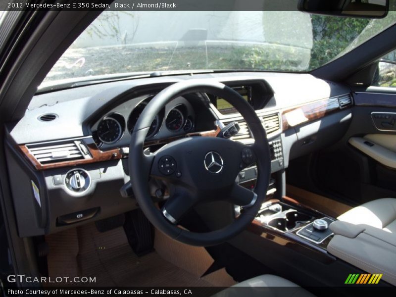 Black / Almond/Black 2012 Mercedes-Benz E 350 Sedan