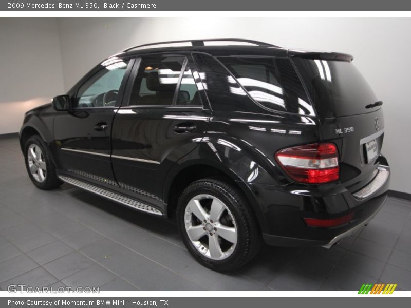 Black / Cashmere 2009 Mercedes-Benz ML 350