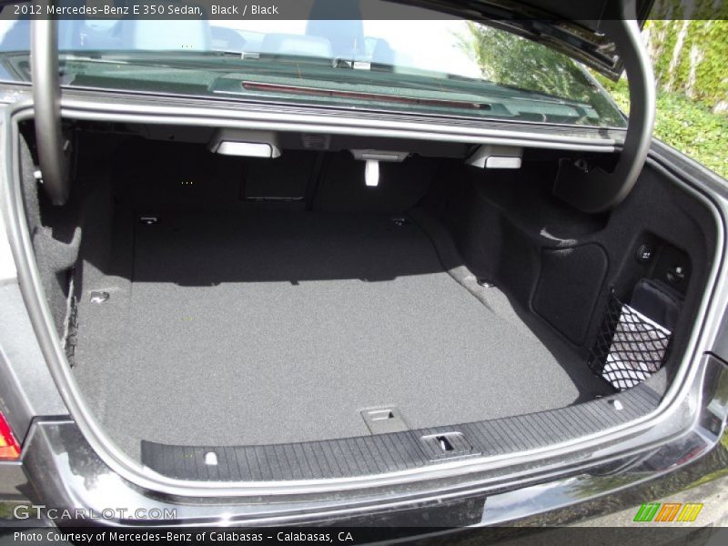 Black / Black 2012 Mercedes-Benz E 350 Sedan