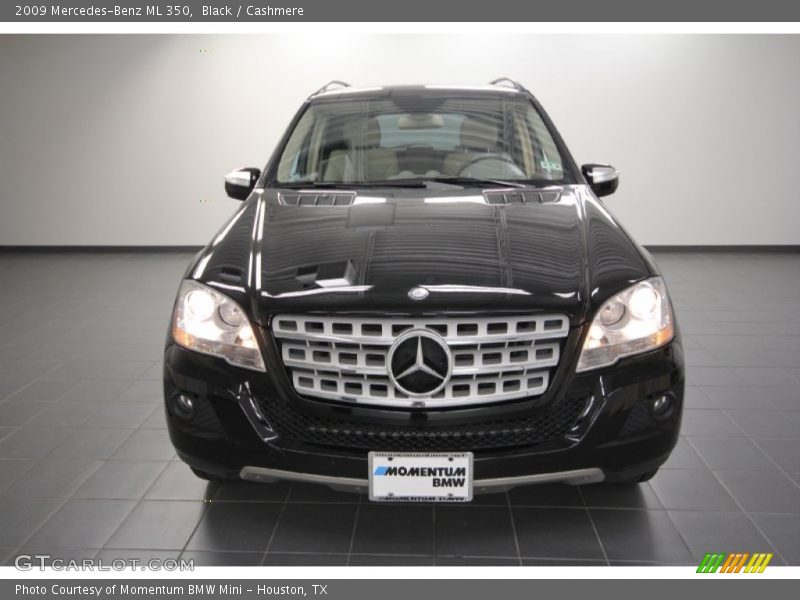 Black / Cashmere 2009 Mercedes-Benz ML 350