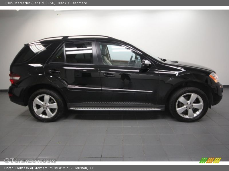 Black / Cashmere 2009 Mercedes-Benz ML 350