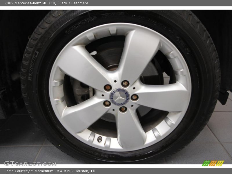 Black / Cashmere 2009 Mercedes-Benz ML 350
