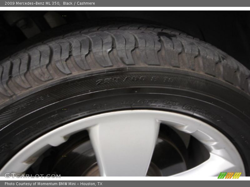 Black / Cashmere 2009 Mercedes-Benz ML 350