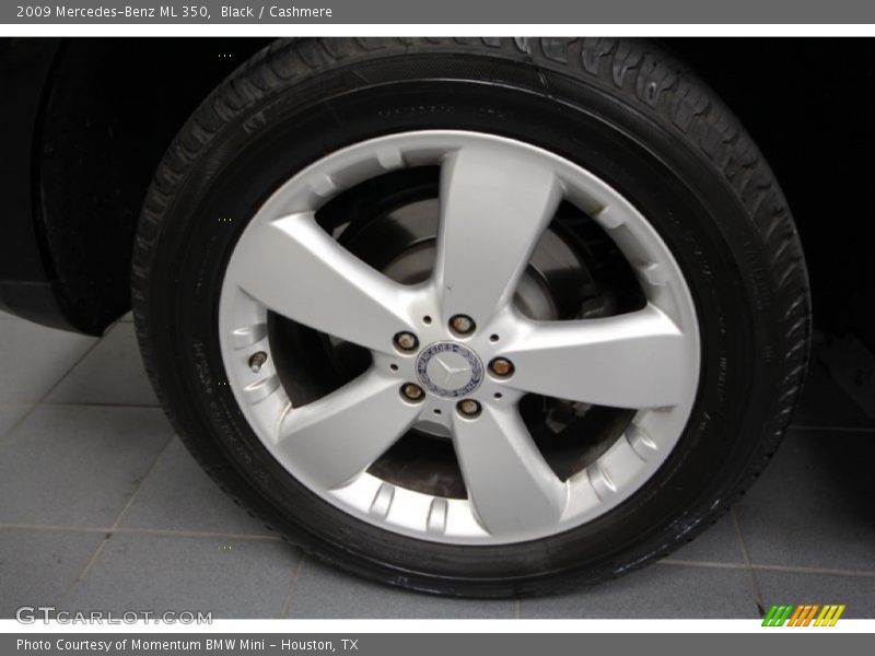 Black / Cashmere 2009 Mercedes-Benz ML 350