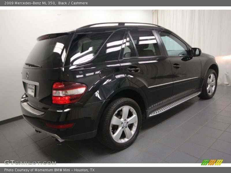 Black / Cashmere 2009 Mercedes-Benz ML 350
