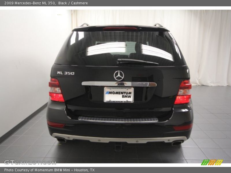Black / Cashmere 2009 Mercedes-Benz ML 350