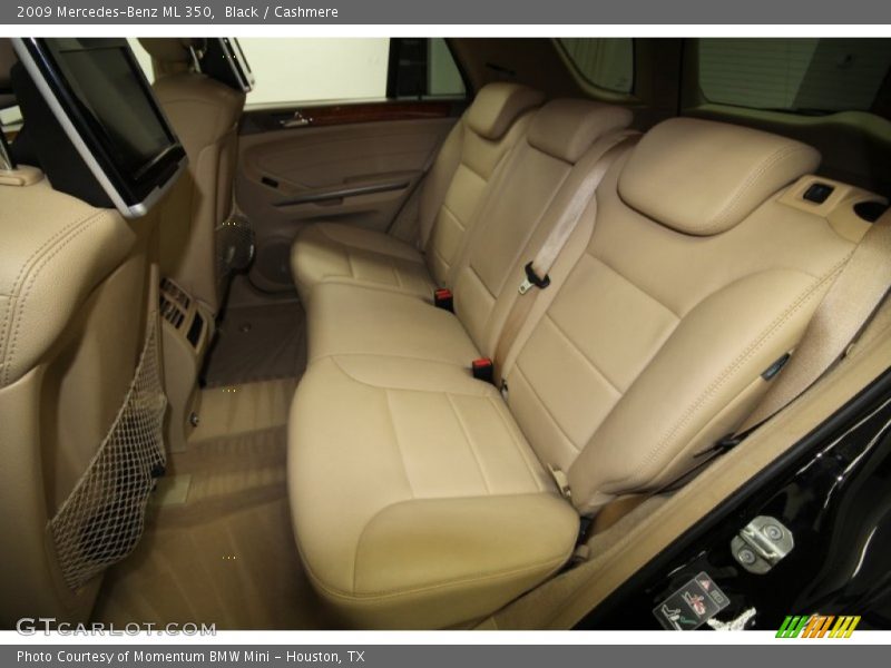 Black / Cashmere 2009 Mercedes-Benz ML 350